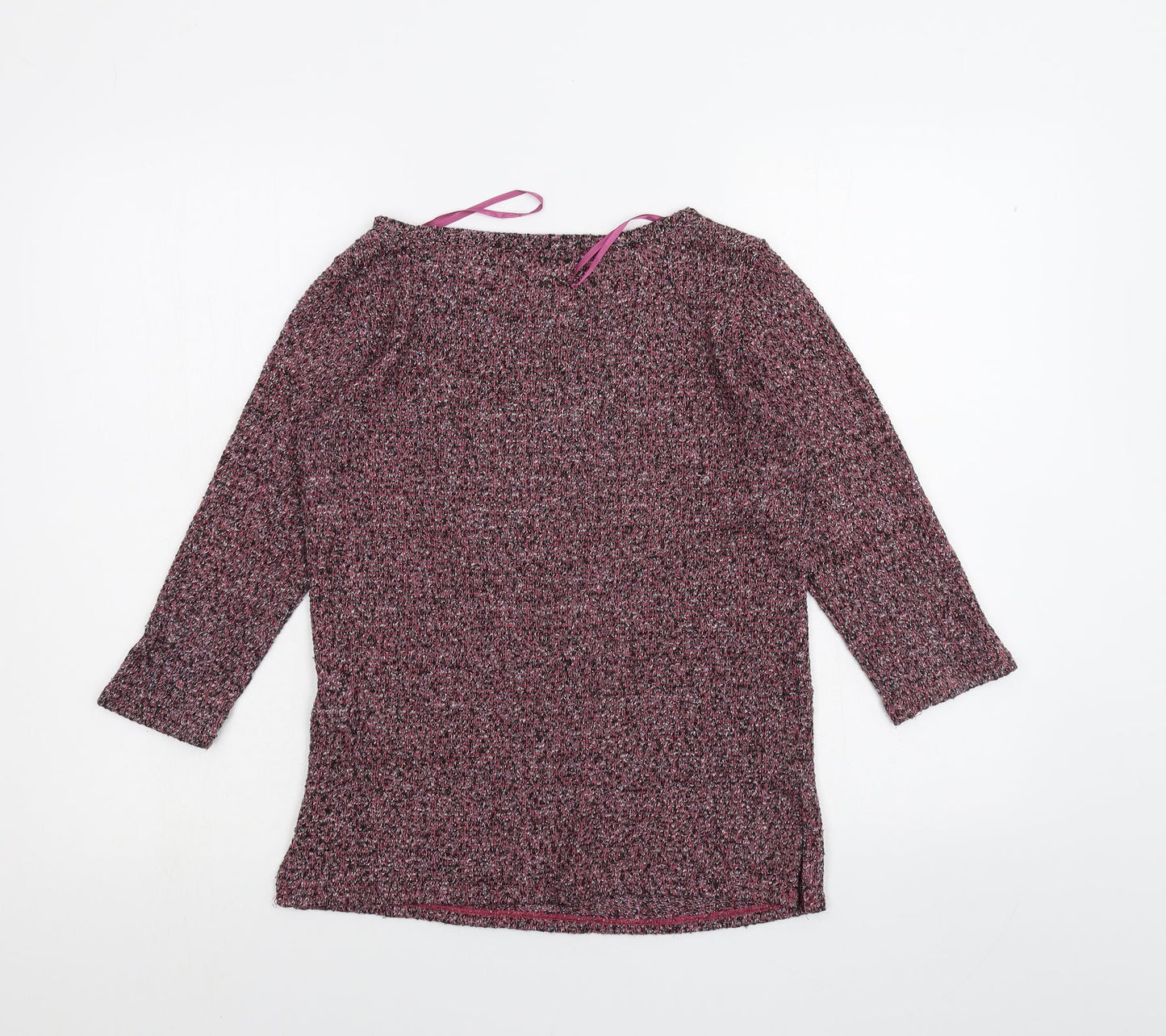 Womens UK Size 6 New Look Red Pullover Jumper
