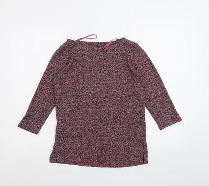 Womens UK Size 6 New Look Red Pullover Jumper