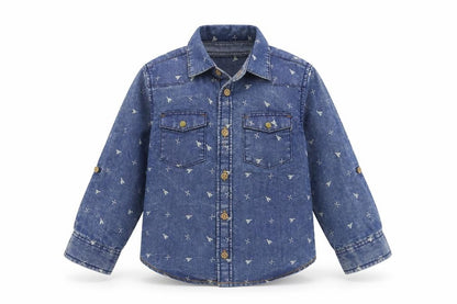 Marks and Spencer Girls Blue   Jacket  Size 2-3 Years