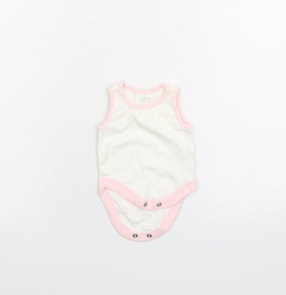 NEXT Baby White   Babygrow One-Piece Size 0-3 Months