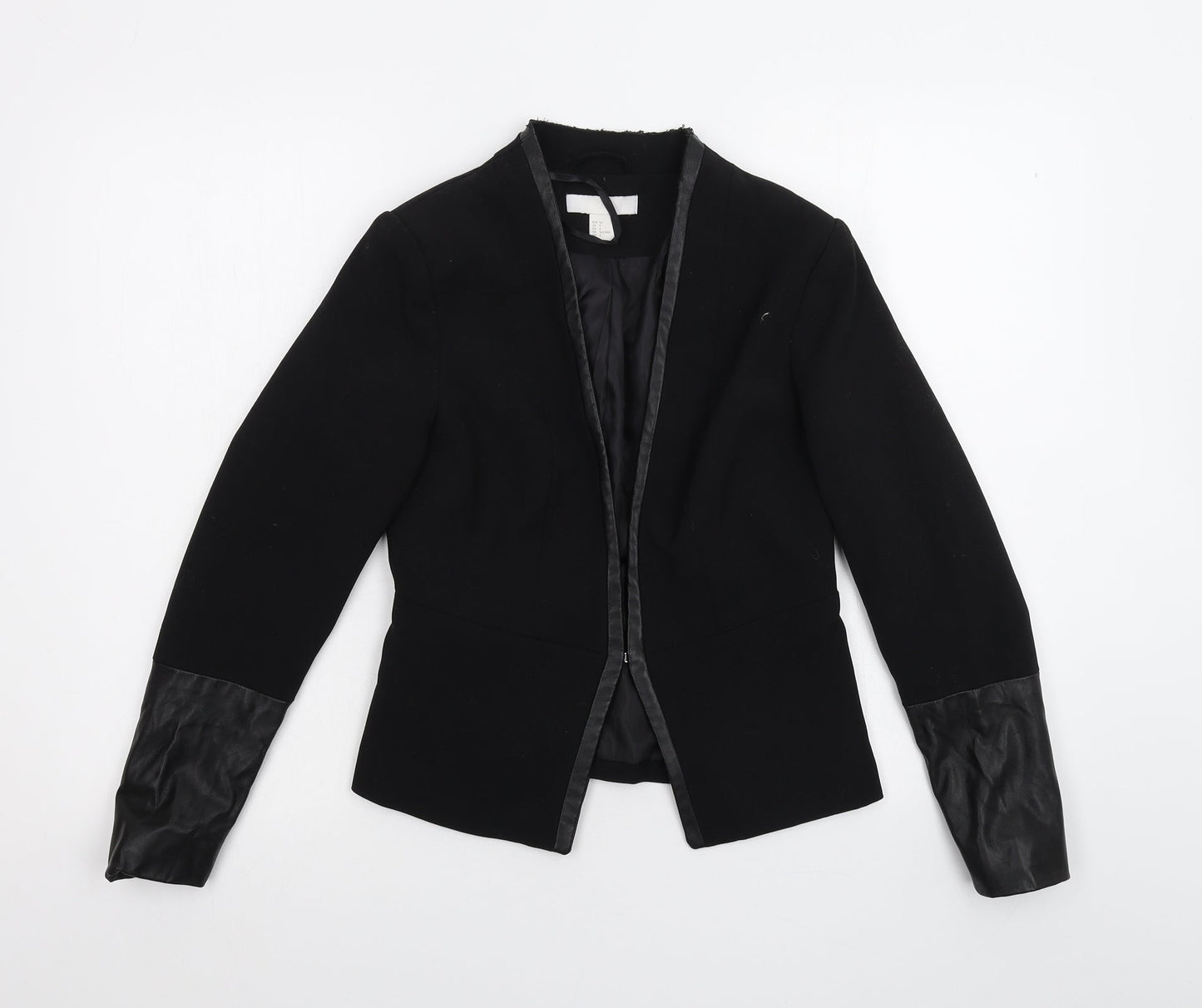 Womens UK Size 8 H&M Black Jacket