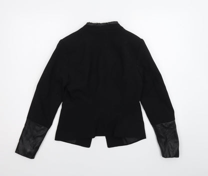 Womens UK Size 8 H&M Black Jacket