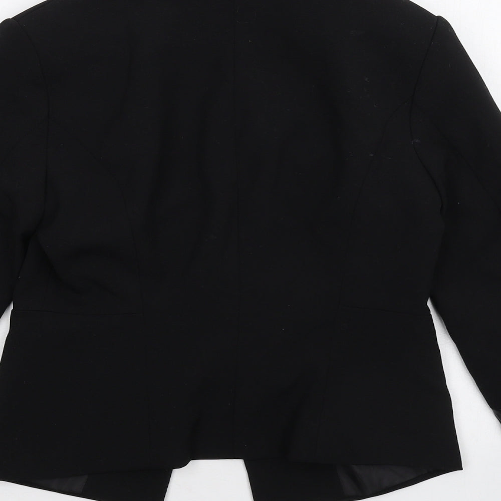Womens UK Size 8 H&M Black Jacket
