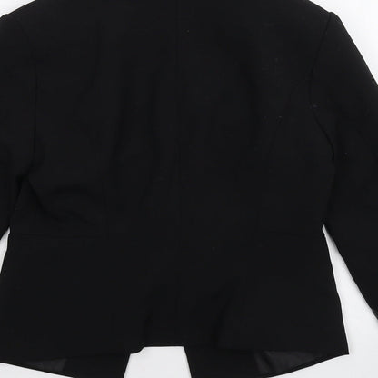 Womens UK Size 8 H&M Black Jacket