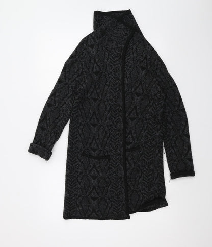 David Emanuel Womens Black   Cardigan Jumper Size XS