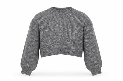 Womens UK Size M PRETTYLITTLETHING Grey Pullover Jumper