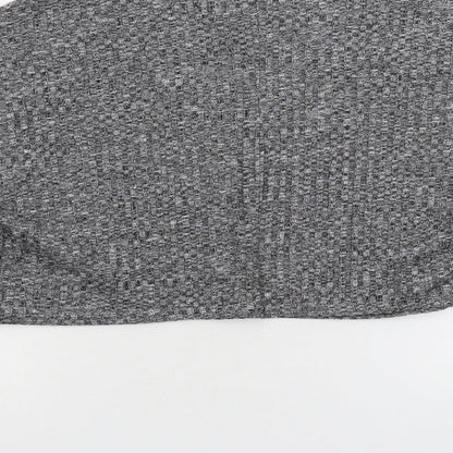 Womens UK Size M PRETTYLITTLETHING Grey Pullover Jumper
