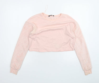 Womens UK Size 10 Select Pink Pullover Jumper