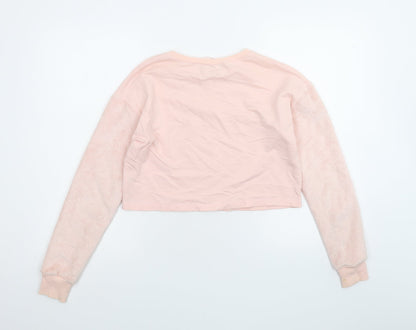 Womens UK Size 10 Select Pink Pullover Jumper