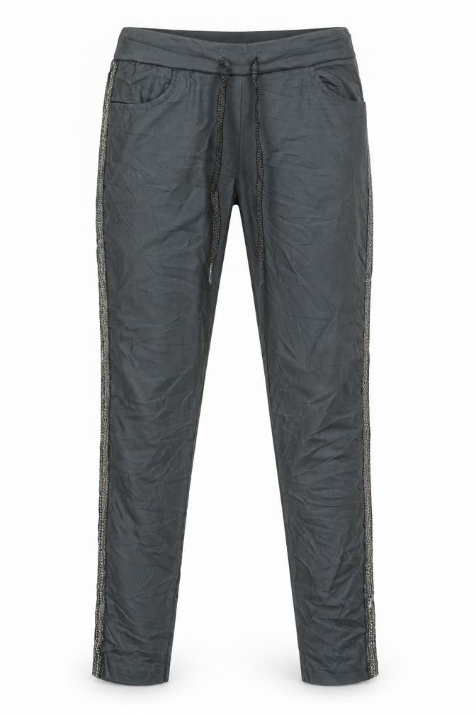 Womens UK Size 8 Preworn Regular Fit  Grey Trousers