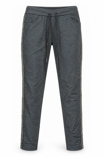 Womens UK Size 8 Preworn Regular Fit  Grey Trousers