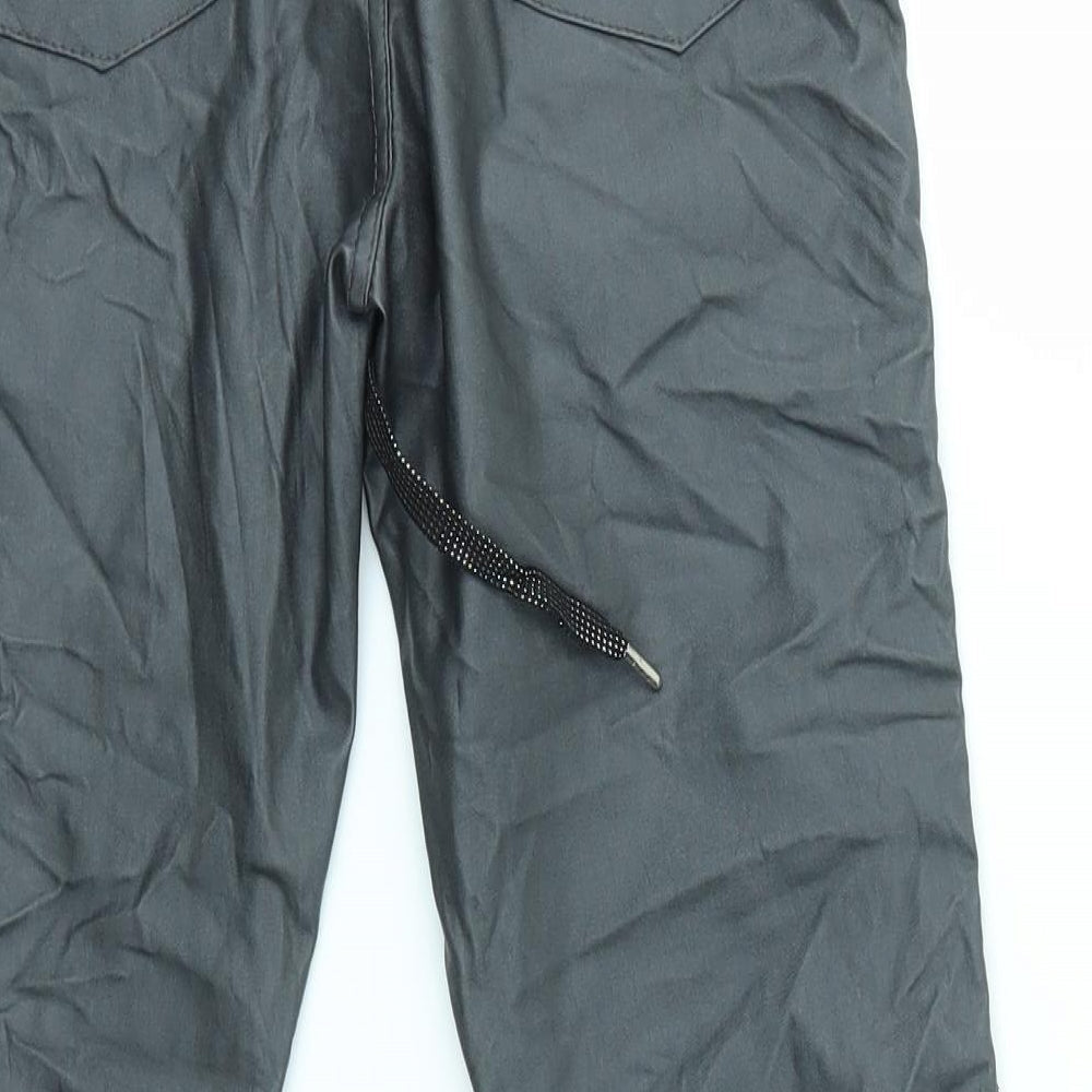 Womens UK Size 8 Preworn Regular Fit  Grey Trousers