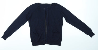 Womens UK Size M Esprit Blue Cardigan Jumper
