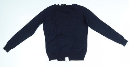 Womens UK Size M Esprit Blue Cardigan Jumper