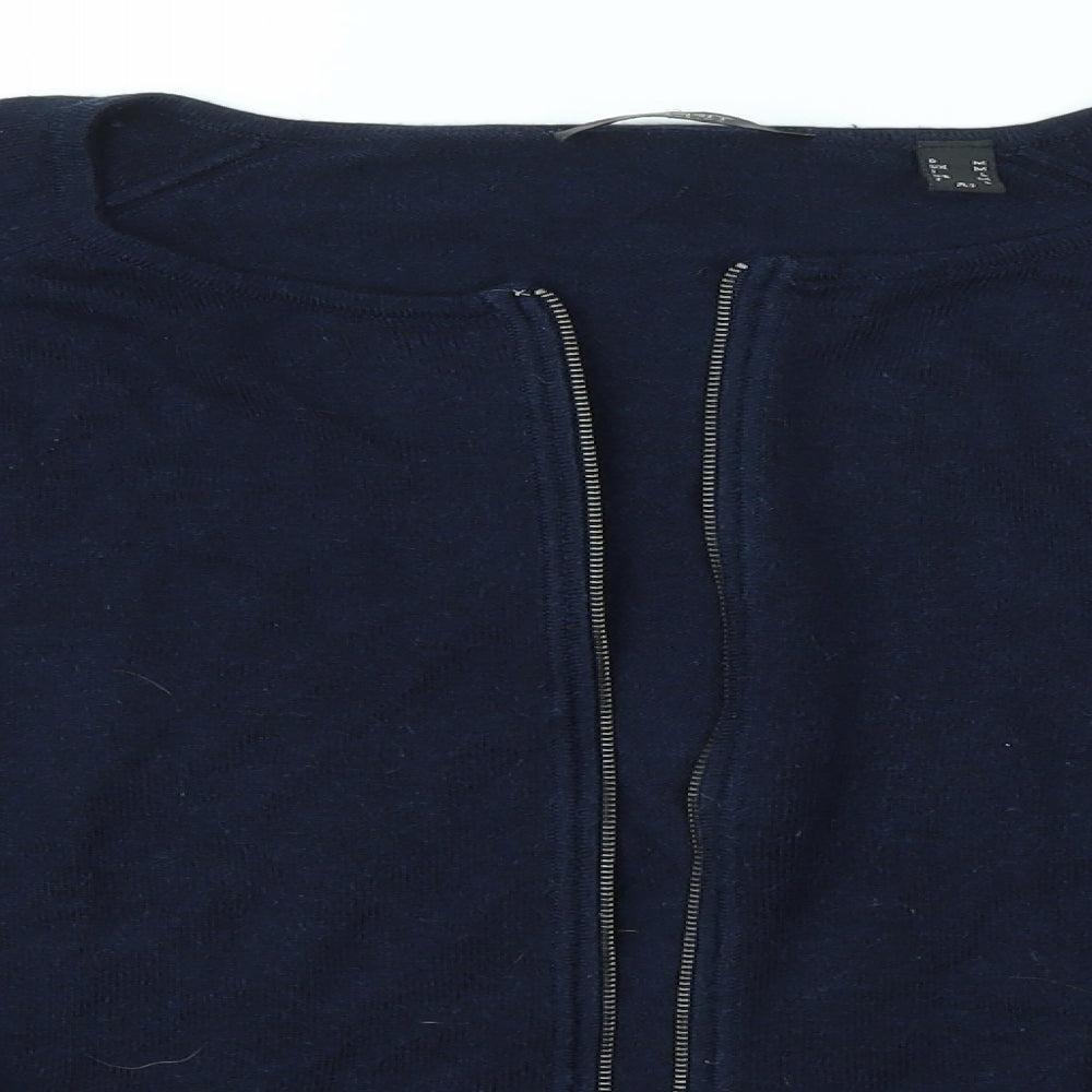 Womens UK Size M Esprit Blue Cardigan Jumper