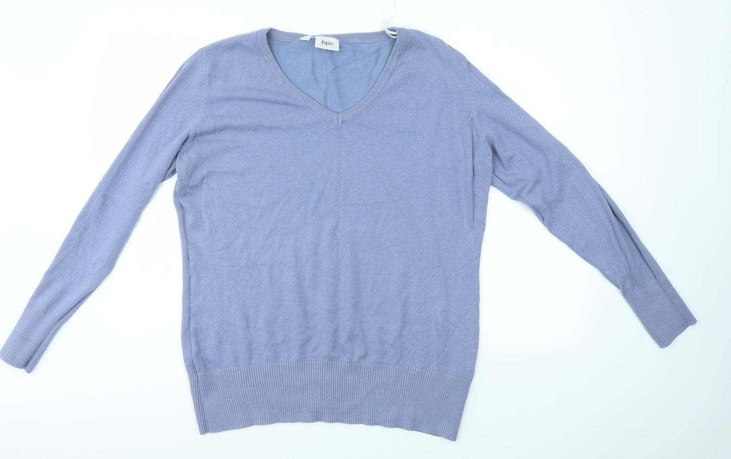 BPC Mens Blue   Pullover Jumper Size L