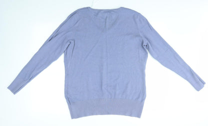 BPC Mens Blue   Pullover Jumper Size L