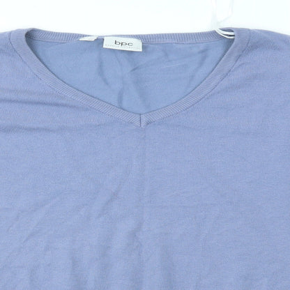BPC Mens Blue   Pullover Jumper Size L