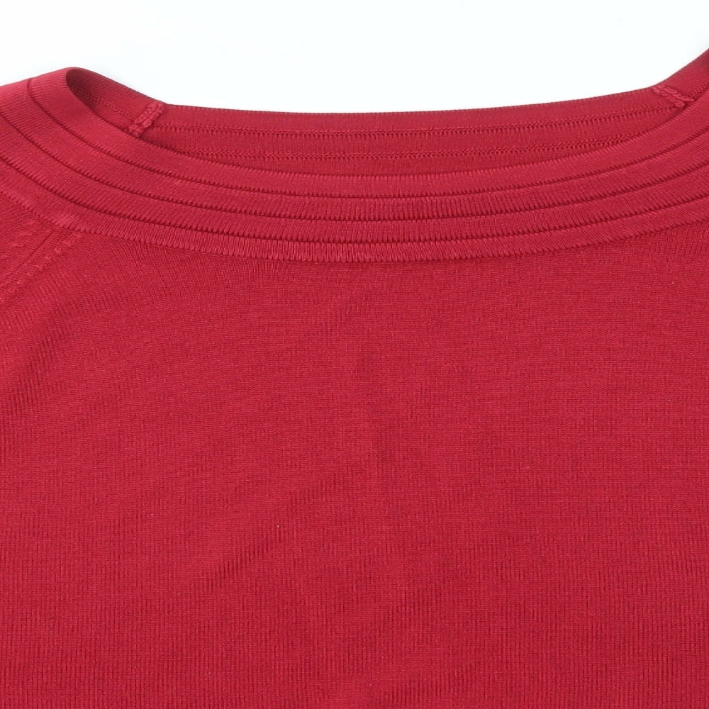 Womens UK Size 12 M&S Pink Pullover Jumper