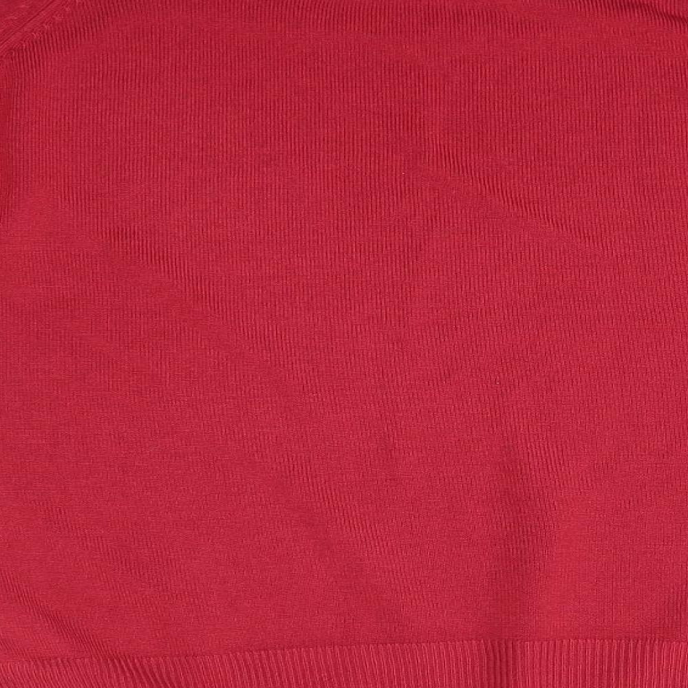 Womens UK Size 12 M&S Pink Pullover Jumper