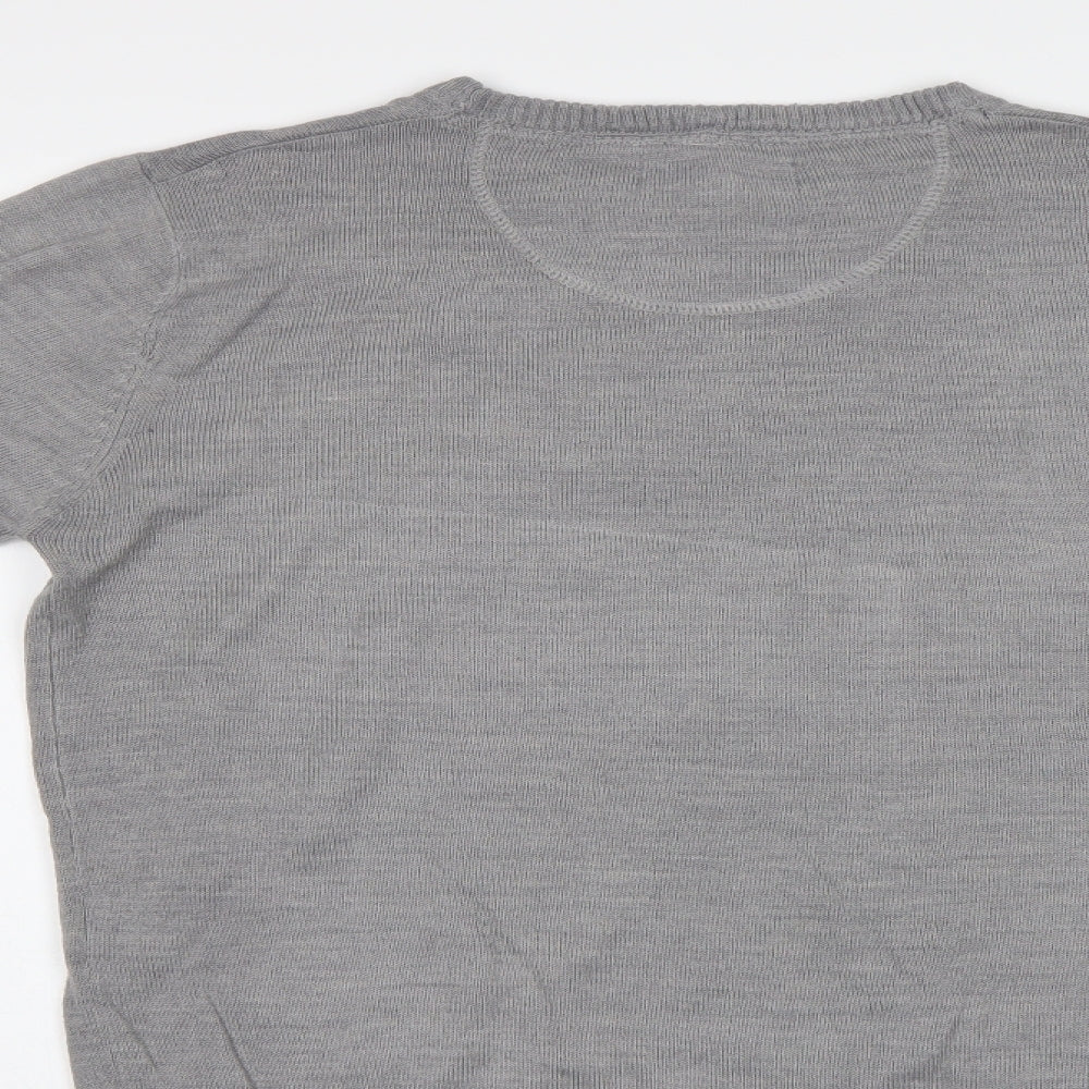 Industrialize Mens Grey   Pullover Jumper Size M