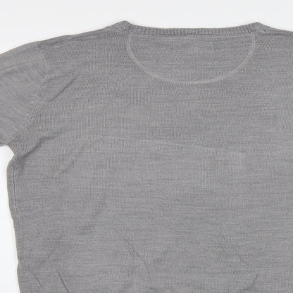 Industrialize Mens Grey   Pullover Jumper Size M