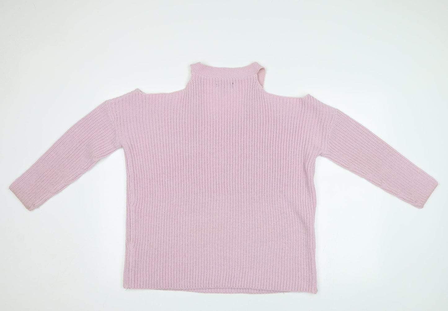 Womens UK Size S New Look Purple Pullover Jumper