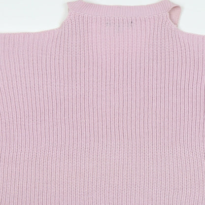 Womens UK Size S New Look Purple Pullover Jumper