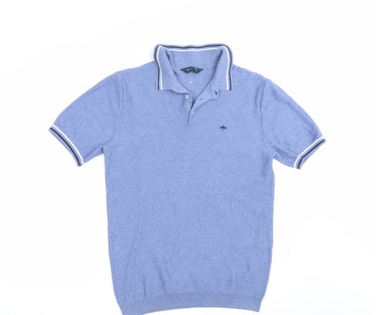 Easy Mens Blue    Polo Size M