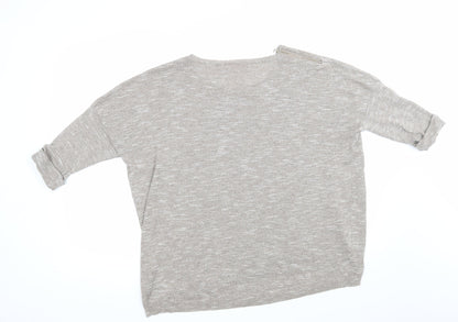 TU Womens Beige   Pullover Jumper Size L