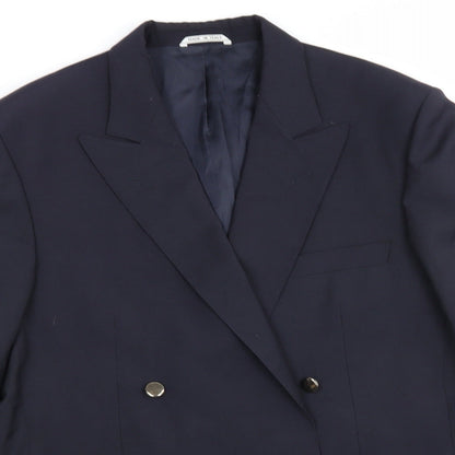 Mens UK Size 42 Giorgio Veneziani Blue Jacket