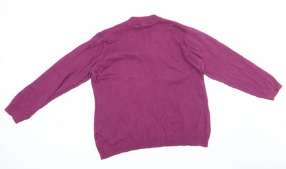 EWM Womens Purple   Pullover Jumper Size L