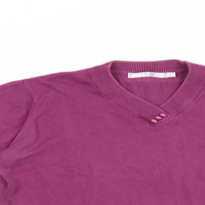 EWM Womens Purple   Pullover Jumper Size L