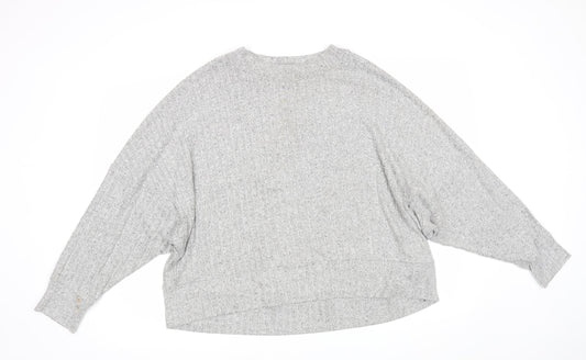 Womens UK Size 18 M&S Grey Pullover Jumper
