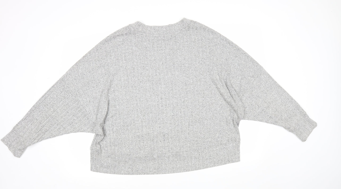 Womens UK Size 18 M&S Grey Pullover Jumper
