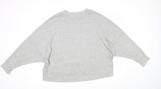 Womens UK Size 18 M&S Grey Pullover Jumper
