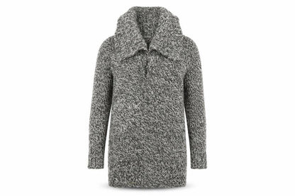 Womens UK Size 12 M&S Grey Cape Jumper