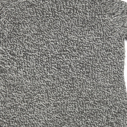 Womens UK Size 12 M&S Grey Cape Jumper