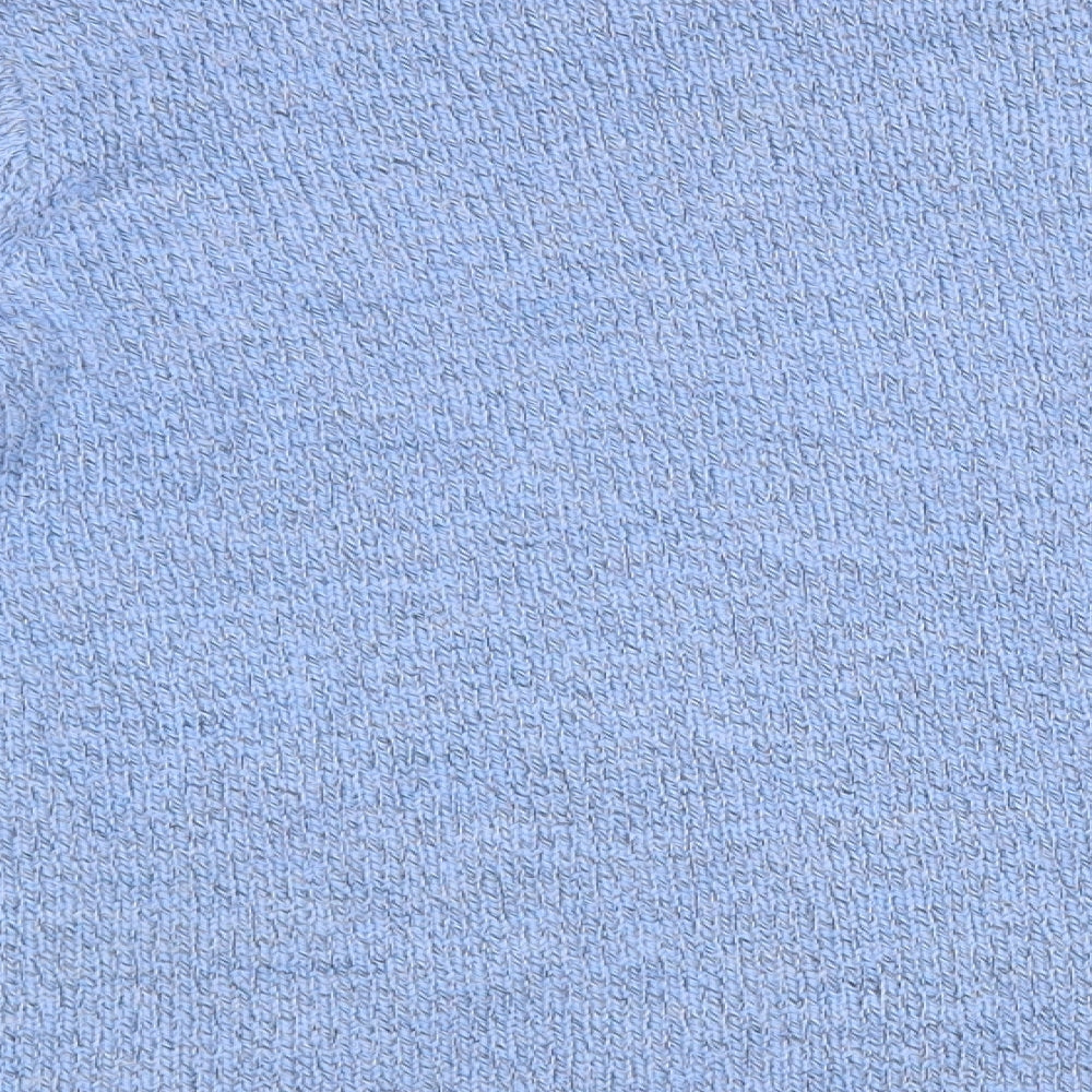 Damart Womens Blue Floral  Pullover Jumper Size XL