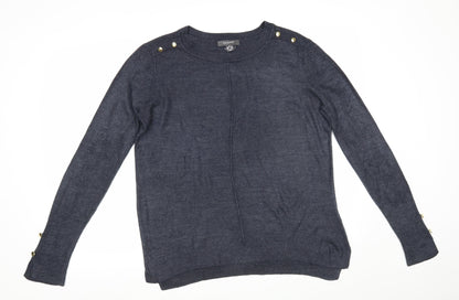 Primark Womens Grey   Pullover Jumper Size S