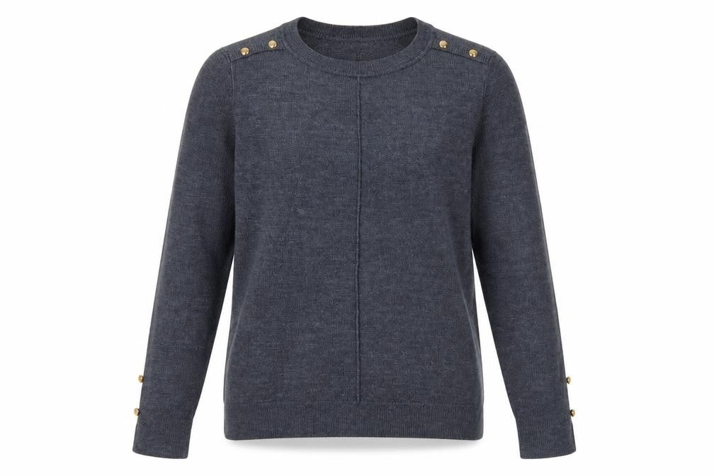 Womens UK Size S Primark Grey Pullover Jumper