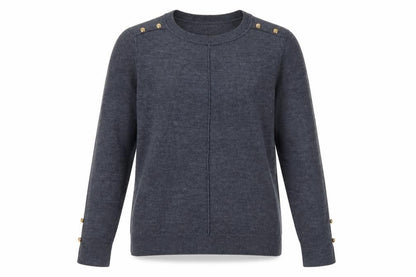 Womens UK Size S Primark Grey Pullover Jumper