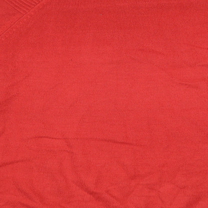 Womens UK Size M Per Una Red Pullover Jumper