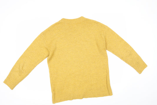 George Womens Yellow   Pullover Jumper Size S