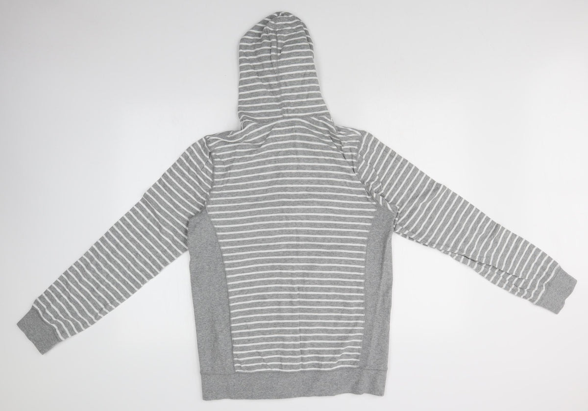 Roots Womens Multicoloured Striped  Full Zip Hoodie