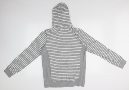 Roots Womens Multicoloured Striped  Full Zip Hoodie