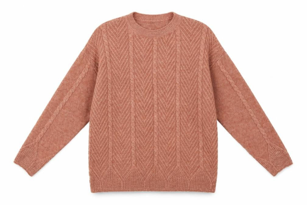 Womens UK Size S George Orange Pullover Jumper