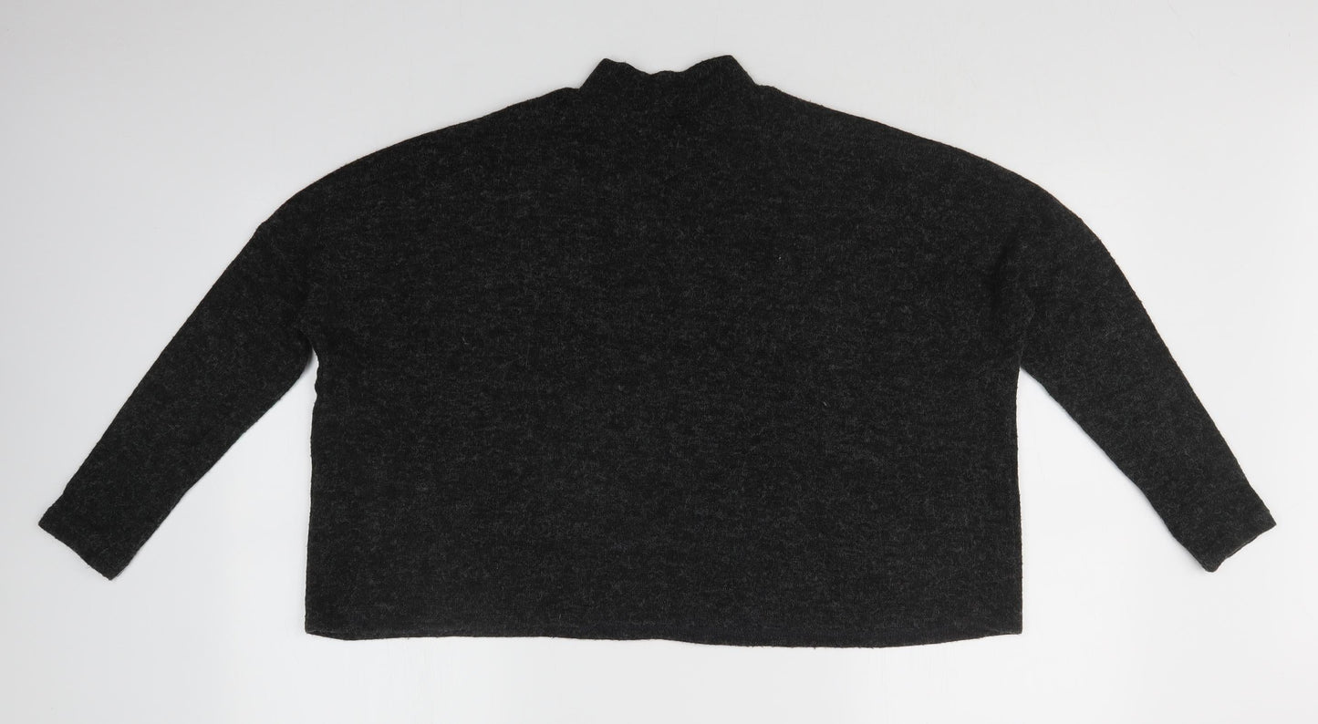 Womens UK Size XS H&M Grey Pullover Jumper