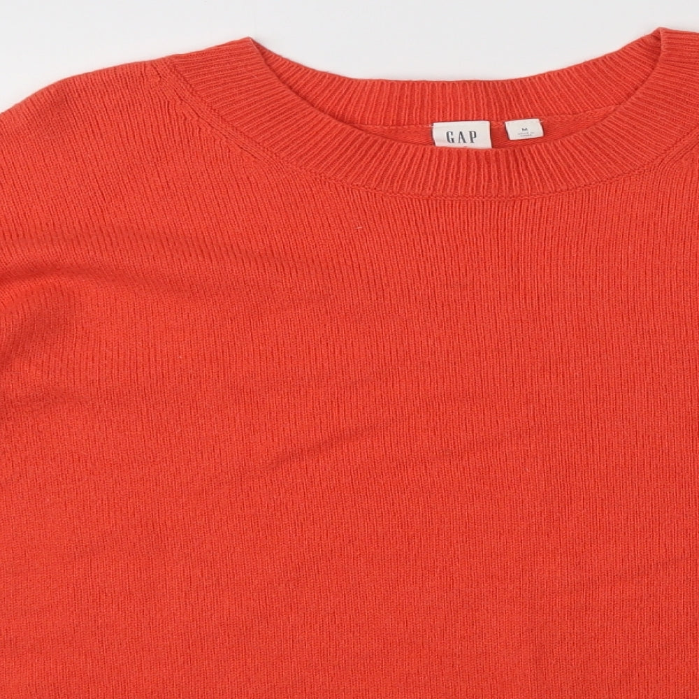 Gap Womens Orange   Pullover Jumper Size M