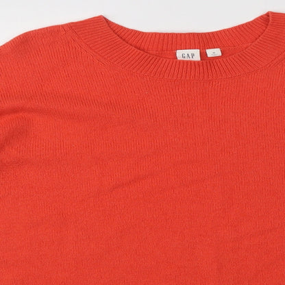 Gap Womens Orange   Pullover Jumper Size M